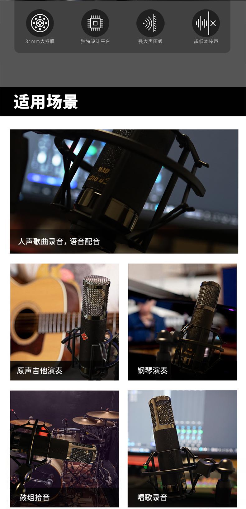 UAD U22 大振膜电容麦克风详情_6