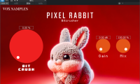 低保真 Pixel Rabbit Bitcrusher Plugin