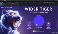 声音拓宽Wider Tiger Stereo Enhancer Plugin